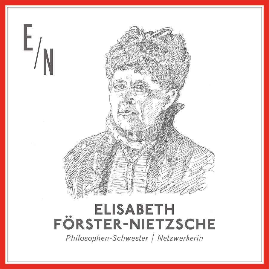 Illustration von Elisabeth Förster-Nietzsche, © Klassik Stiftung Weimar
