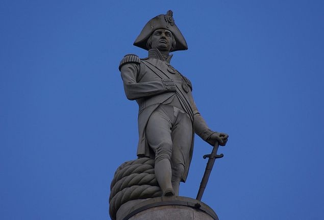 Statue of Admiral Nelson, © Julian Mason (on Flickr)