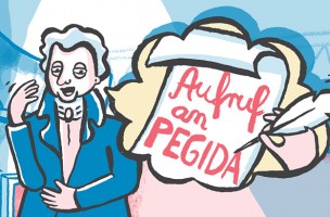 Goethes Aufruf an Pegida