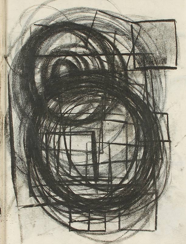 Hans Martin Fricke (1906–1994), abstrahierende Komposition, 1922/23, KSW, Leihgabe Erben Hans Martin Fricke