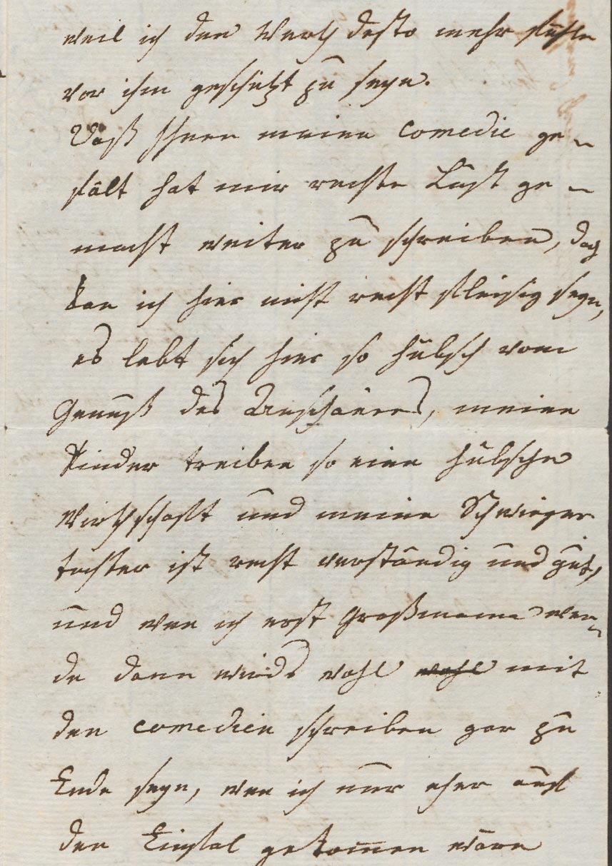 Brief Charlotte von Steins an Charlotte von Schiller