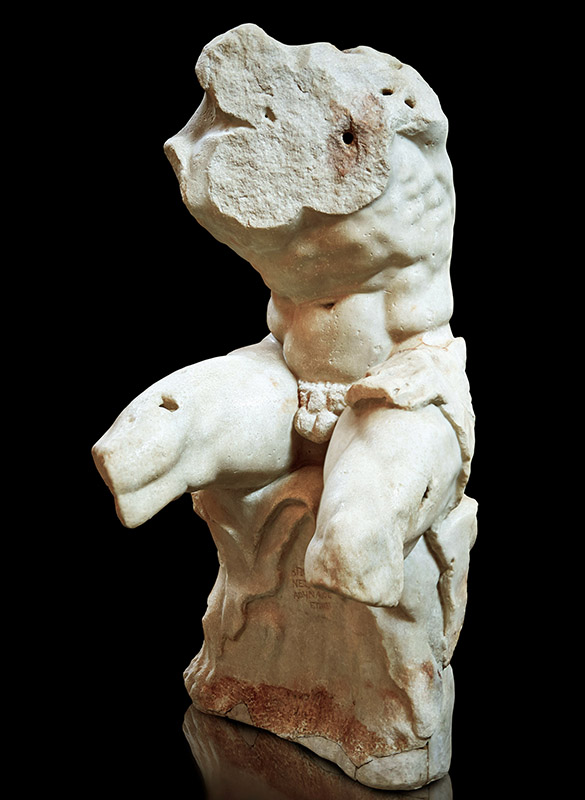 Torso vom Belvedere, 1. Jh. v. Chr., Marmor. Musei Vaticani, Rom © MuseoPics - Paul Williams / Alamy Stock Foto