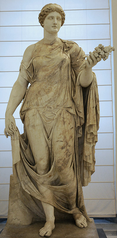 Flora Farnese im Archäologischen Nationalmuseum Neapel © PRISMA ARCHIVO/Alamy Stock Photo