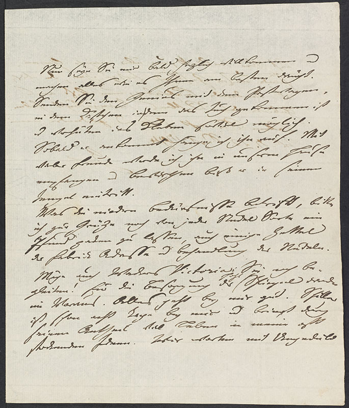 Bestellung im Brief an Johann Heinrich Meyer, Weimar, 22. September 1794, Klassik Stiftung Weimar 